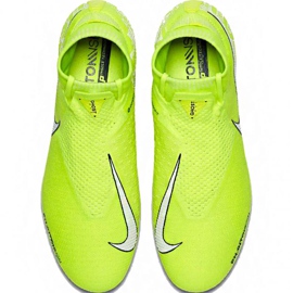 Nike Phantom Vsn Elite Df Sg Pro Ac M AO3264 717 chaussures de football noir vert 1