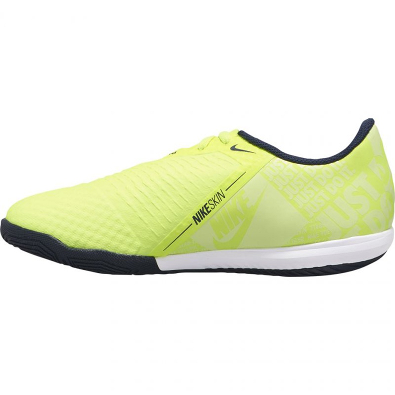 Chaussures d'intérieur Nike Phantom Venom Academy Ic Jr AO0372-717 jaune vert 1