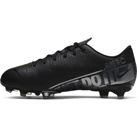 Nike Mercurial Vapor 13 Academy FG / MG Jr AT8123 001 chaussures de football noir le noir le noir 2