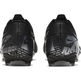 Nike Mercurial Vapor 13 Academy FG / MG Jr AT8123 001 chaussures de football noir le noir le noir 4