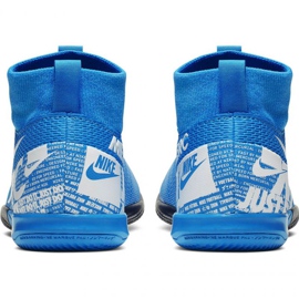 Nike Mercurial Superfly 7 Academy Ic Jr AT8135 414 chaussures de football multicolore bleu 4