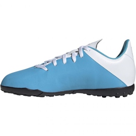 Chaussures de foot Adidas X 19.4 Tf Jr F35347 multicolore bleu 1