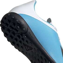 Chaussures de foot Adidas X 19.4 Tf Jr F35347 multicolore bleu 4