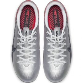 Chaussure de football Nike Mercurial Vapor 13 Academy Neymar FG / MG Jr AT8125-006 gris gris 1