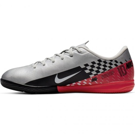 Chaussures d'intérieur Nike Mercurial Vapor 13 Academy Neymar Ic Jr AT8139-006 gris nuances de gris 2