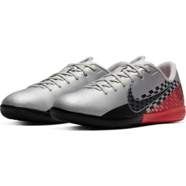 Chaussures d'intérieur Nike Mercurial Vapor 13 Academy Neymar Ic Jr AT8139-006 gris nuances de gris 3