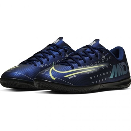 Chaussure de football Nike Mercurial Vapor 13 Academy Mds Ic Jr CJ1175 401 bleu marin bleu 1
