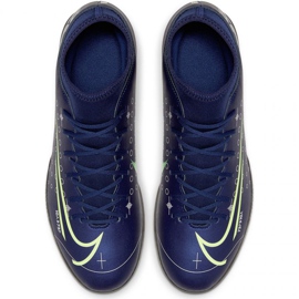 Chaussures d'intérieur Nike Mercurial Superfly 7 Club Mds Ic Jr BQ5417-401 bleu marine bleu 1
