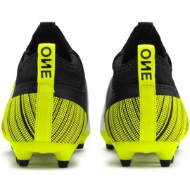 Chaussures de foot Puma One 5.3 Fg Ag Jr 105657 03 jaune jaune 5