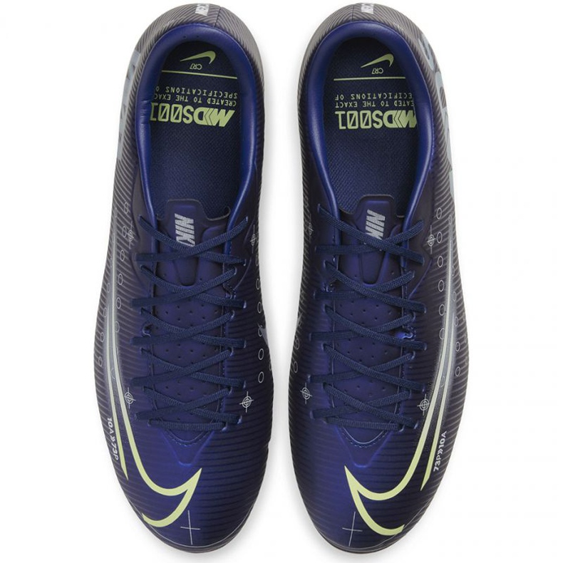 Chaussure de football Nike Mercurial Vapor 13 Academy Mds SG-PRO M CJ9986-401 bleu bleu marine 1