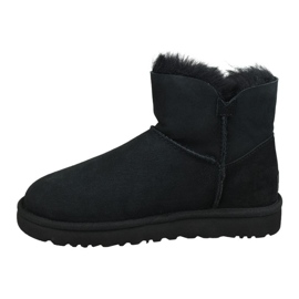 Ugg Mini Bailey Button Ii W 1016422-BLK Chaussures noir 1