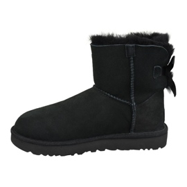 Ugg Mini Bailey Bow Ii W 1016501-BLK Chaussures le noir 1 Ugg Mini Bailey Bow Ii W 1016501-BLK Chaussures le noir 1