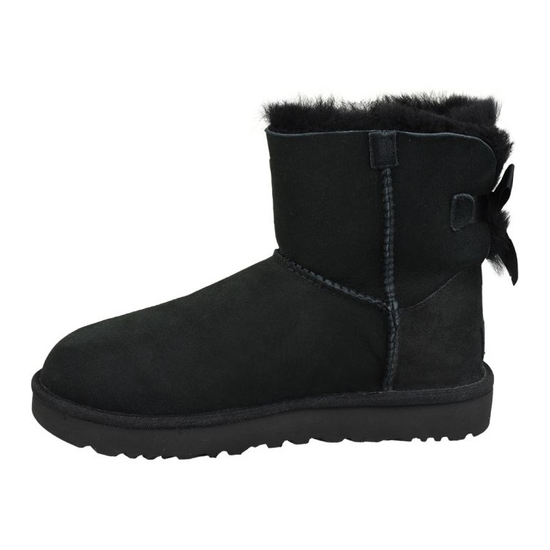 Ugg Mini Bailey Bow Ii W 1016501-BLK Chaussures le noir 1