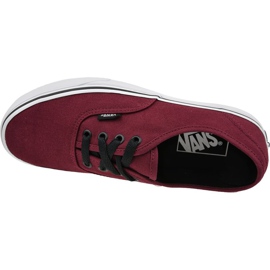Chaussures Vans Authentic W VQER5U8 rouge 2