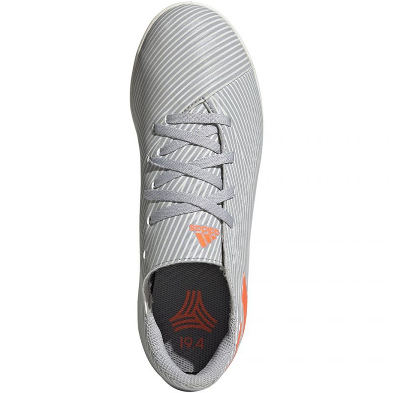 Chaussures de football Adidas Nemeziz 19.4 In Jr EF8307 multicolore nuances de gris 1