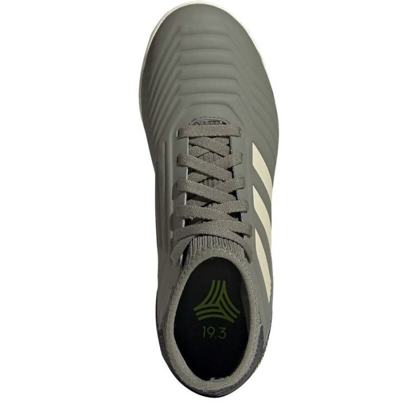 Chaussures de foot Adidas Predator 19.3 In Jr EF8219 nuances de gris 1