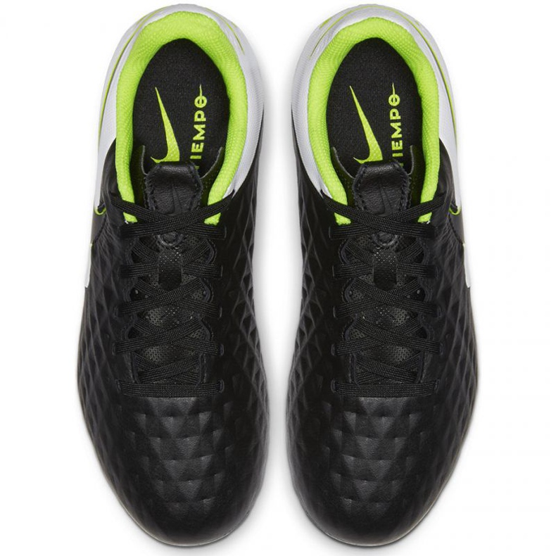 Chaussures de football Nike Tiempo Legend 8 Academy FG / MG Jr AT5732-007 noir noir 1