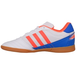 Chaussures de foot Adidas Super Sala J In Jr FV2633 multicolore blanche 1