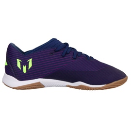 Chaussures Adidas Nemeziz Messi 19.3 In M EF1812 bleu marine bleus et bleu marine 1
