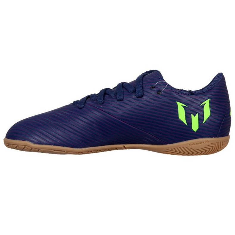 Chaussures de football Adidas Nemeziz Messi 19.4 In Jr EF1817 multicolore bleu marine 1