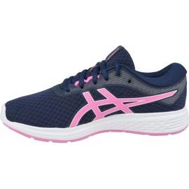 Chaussures de course Asics Patriot 11 Gs Jr 1014A070-402 bleu marine 1