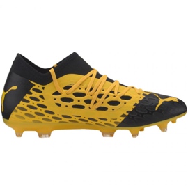 Chaussures de foot Puma Future 5.3 Netfit Fg Ag M 105756 03 jaune jaune 1