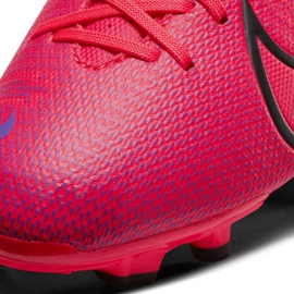 Chaussures de football Nike Mercurial Vapor 13 Academy FG / MG Jr AT8123-606 rouge oranges et rouges 5