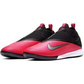 Chaussures d'intérieur Nike React Phantom Vsn 2 Pro Df Ic M CD4170-606 rouge oranges et rouges 3