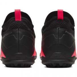 Nike Phantom Vsn 2 Academy Df Tf Jr CD4078 606 chaussures de football rouge oranges et rouges 4