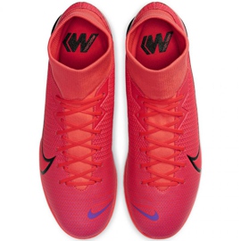 Chaussures d'intérieur Nike Mercurial Superfly 7 Academy Ic M AT7975-606 rouge oranges et rouges 1