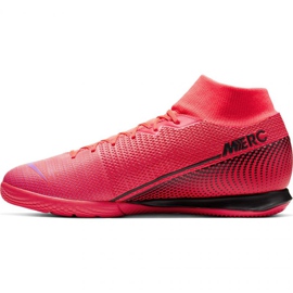 Chaussures d'intérieur Nike Mercurial Superfly 7 Academy Ic M AT7975-606 rouge oranges et rouges 4