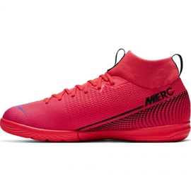 Chaussures d'intérieur Nike Mercurial Superfly 7 Academy Ic Jr AT8135-606 rouge oranges et rouges 4