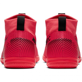 Chaussures d'intérieur Nike Mercurial Superfly 7 Academy Ic Jr AT8135-606 rouge oranges et rouges 7