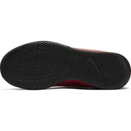 Chaussures d'intérieur Nike Mercurial Superfly 7 Club Ic Jr AT8153-606 multicolore oranges et rouges 5