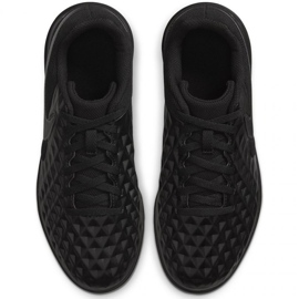 Chaussures d'intérieur Nike Tiempo Legend 8 Club Ic Jr AT5882-010 noir noir 1