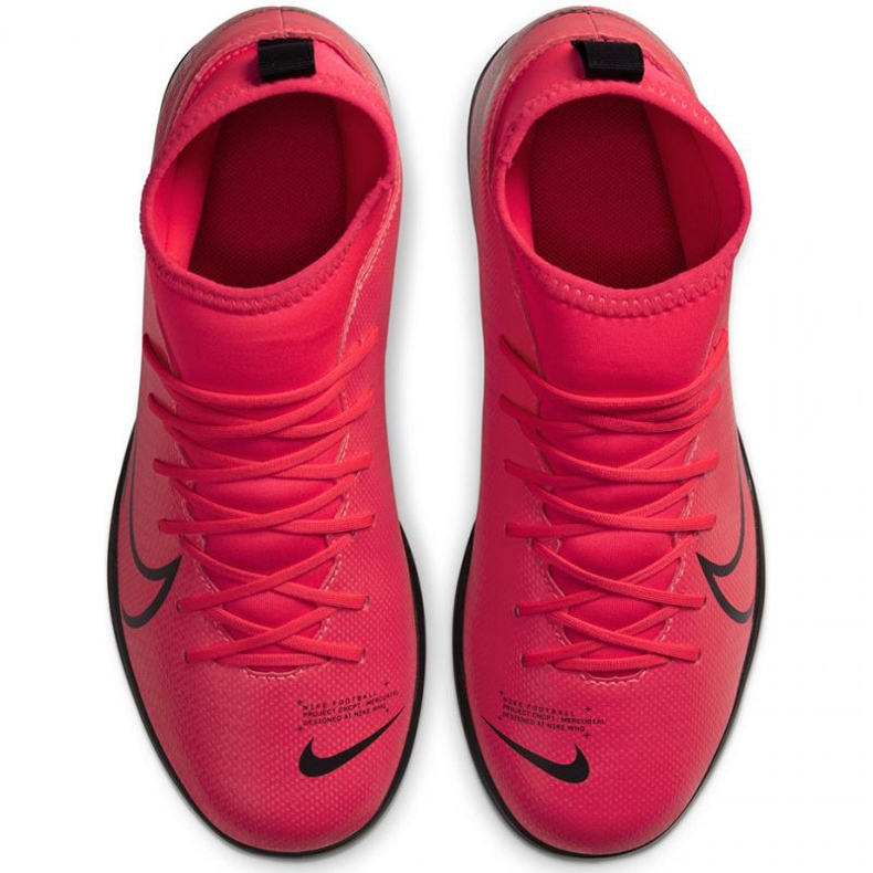 Chaussures de football Nike Mercurial Superfly 7 Club Tf Jr AT8156-606 rouge oranges et rouges 1 Chaussures de football Nike Mercurial Superfly 7 Club Tf Jr AT8156-606 rouge oranges et rouges 1
