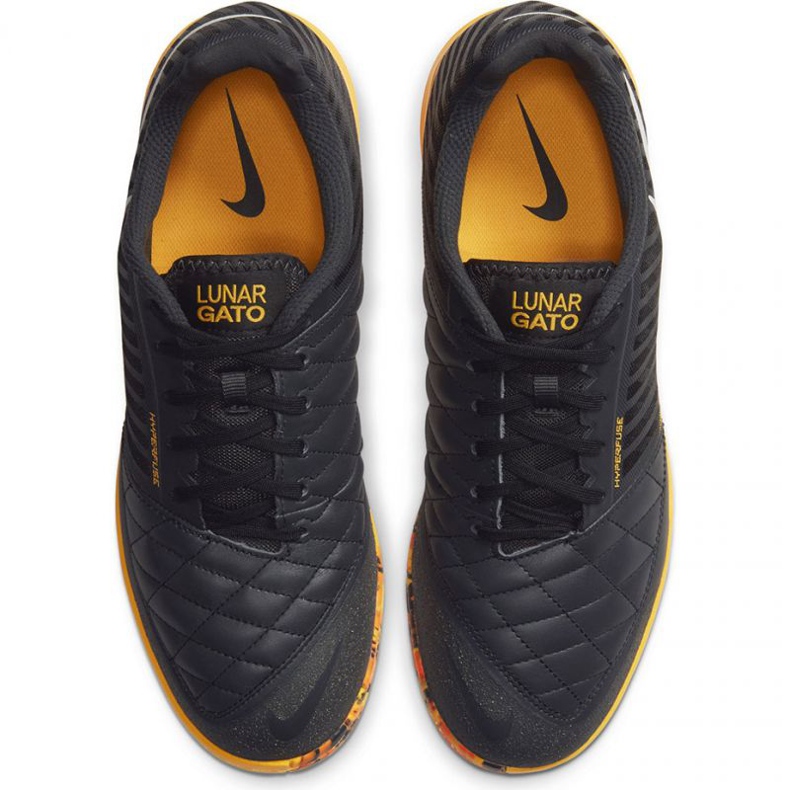 Chaussures d'intérieur Nike LunarGato Ii Ic M 580456-018 noir noir 1