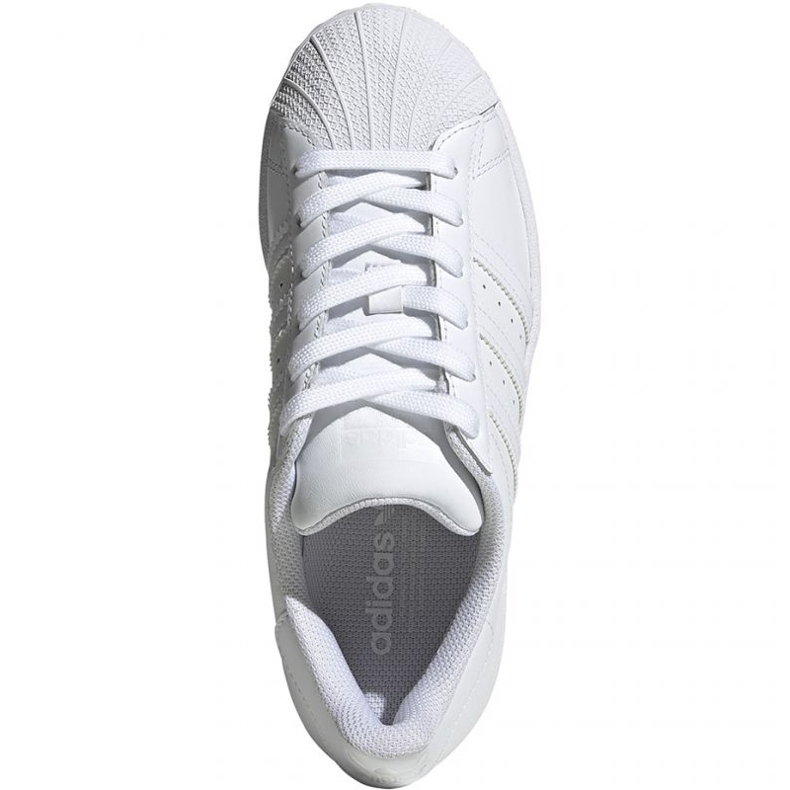 Adidas Superstar J blanc chaussures pour enfants EF5399 blanche 1