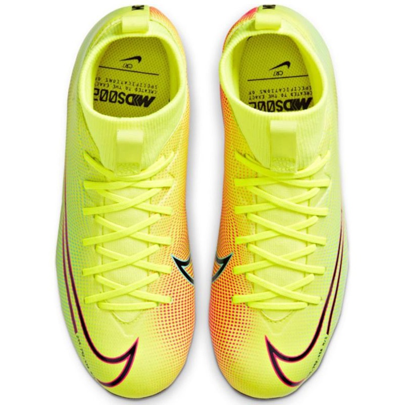 Chaussures de football Nike Mercurial Superfly 7 Academy Mds FG / MG Jr BQ5409-703 jaune jaune 1