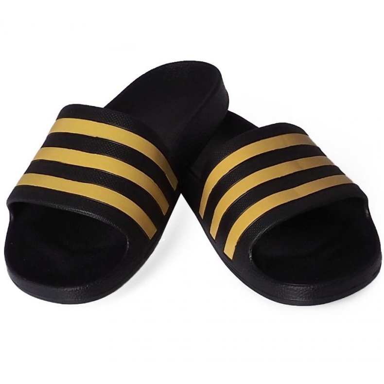 Chaussons Adidas adilette Aqua EG1758 le noir 1 Chaussons Adidas adilette Aqua EG1758 le noir 1
