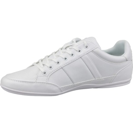 Chaussures Lacoste Chaymon Bl M 737CMA009421G blanche 1 Chaussures Lacoste Chaymon Bl M 737CMA009421G blanche 1
