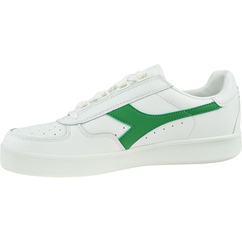 Chaussures Diadora B. Elite M 501-170595-01-C7373 blanche vert 1
