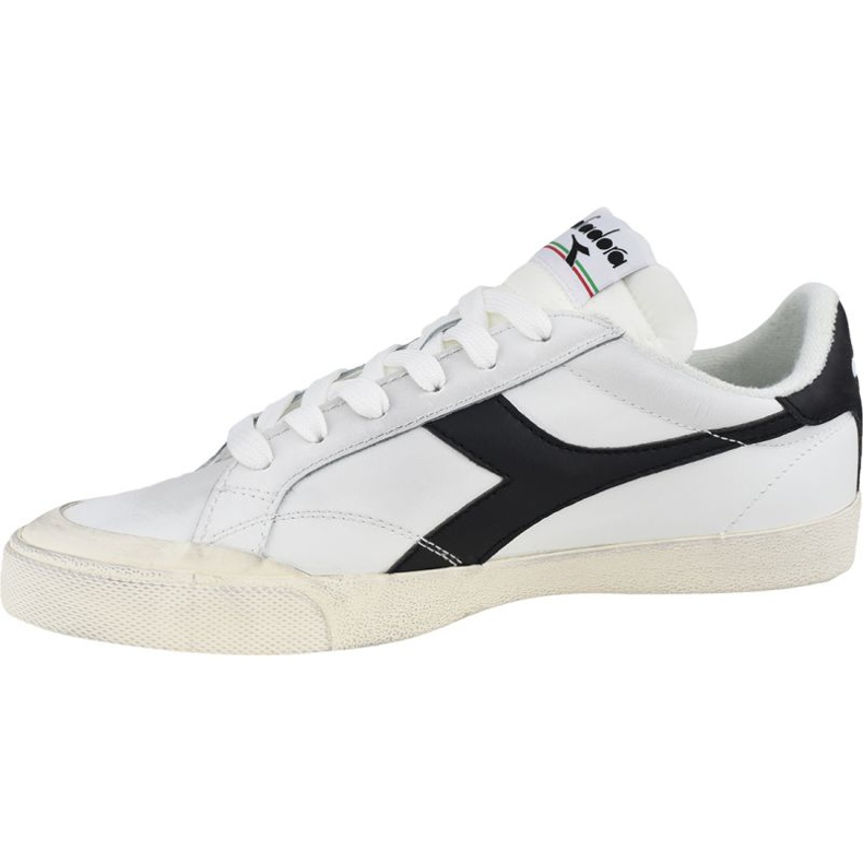 Diadora Melody Cuir Sale M 501-176360-01-C0351 blanche gris 1