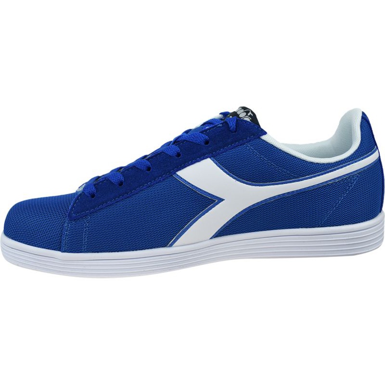 Chaussures Diadora Court Fly M 101-175743-01-60042 blanche bleu 1