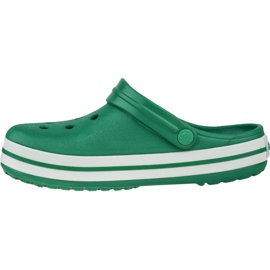 Chaussures Crocs Crocband 11016-3TL blanc vert 1
