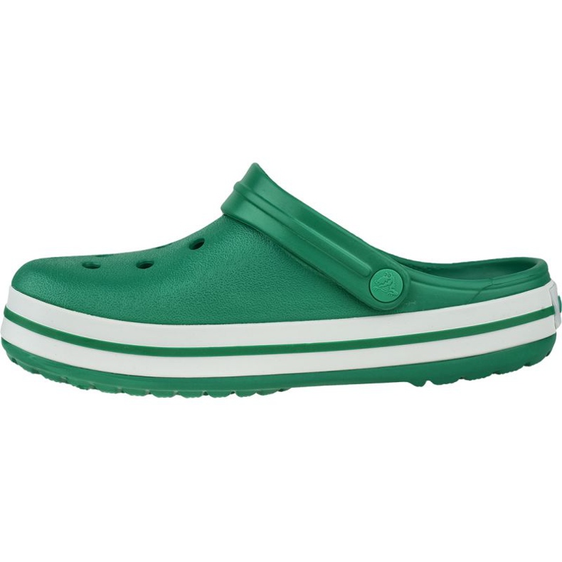 Chaussures Crocs Crocband 11016-3TL blanc vert 1