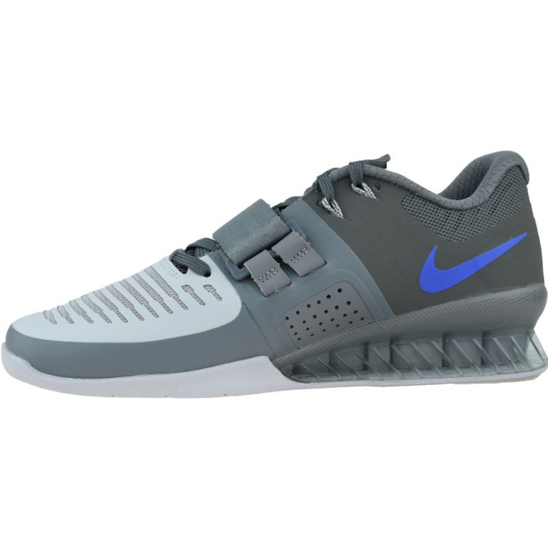 Chaussure Nike Romaleos 3 Haltérophilie M 852933-001 bleu gris 1