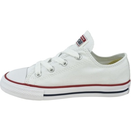 Chaussures Converse Chuck Taylor All Star Enfant 7J256C blanche 1 Chaussures Converse Chuck Taylor All Star Enfant 7J256C blanche 1
