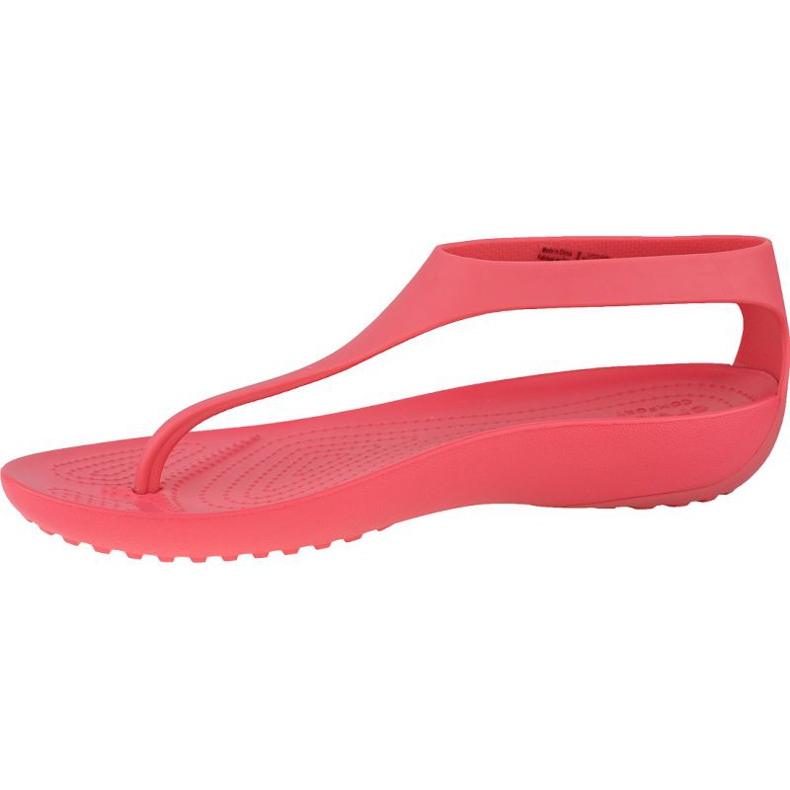 Sandales, tongs Crocs Serena Flip W 205468-611 rouge 1