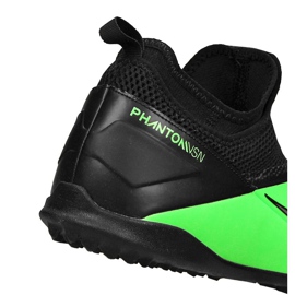 Nike Phantom Vsn 2 Academy Df Tf Jr CD4078-306 chaussures de football multicolore vert 2
